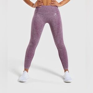 Gymshark Vital Seamless Leggings - Magenta Marl